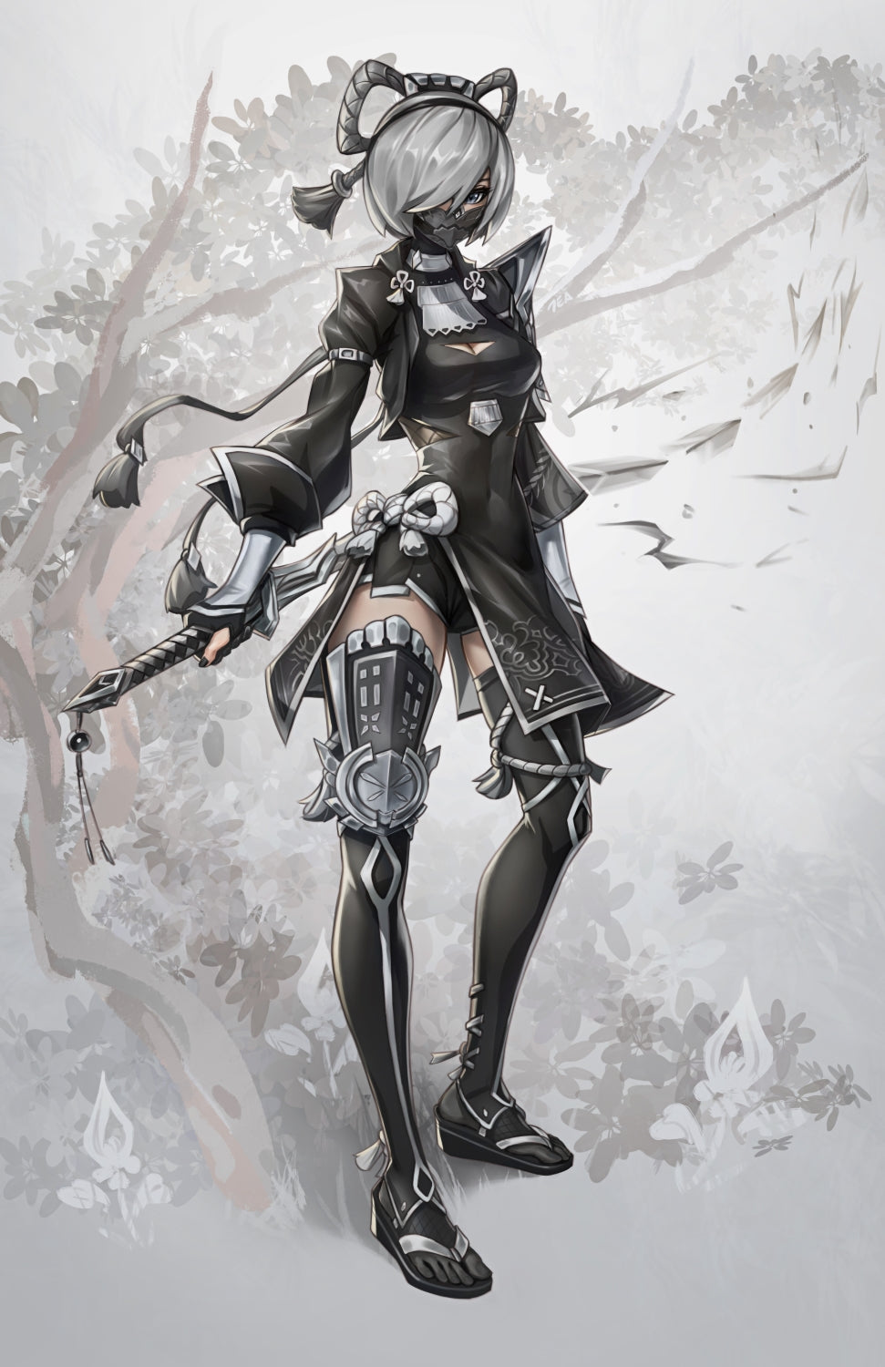 2B x Kuki Shinobu (imdrunkontea)
