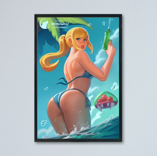 Summer Samus (Astrowolf_Art)