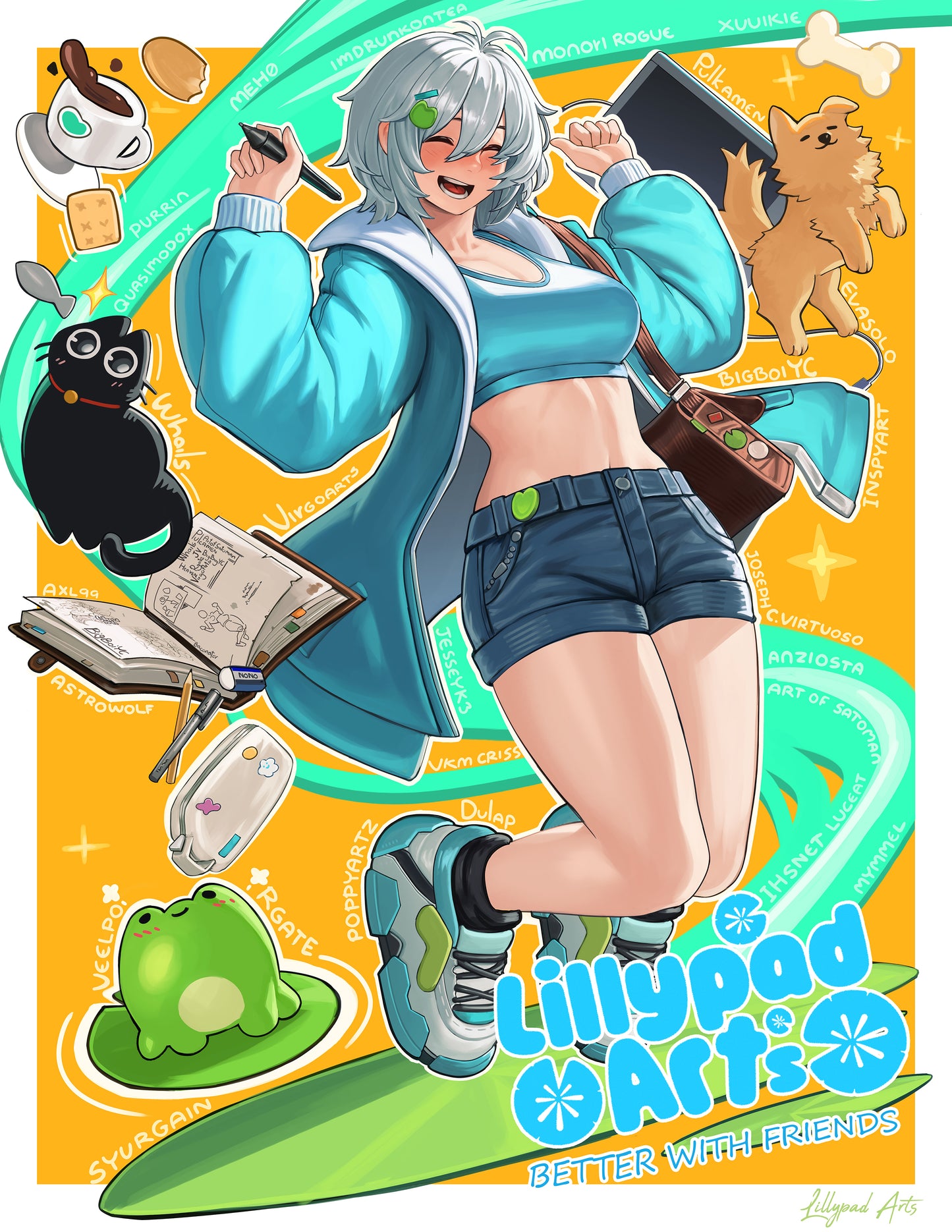 LillypadArts Better With Friends (Digital Zine)