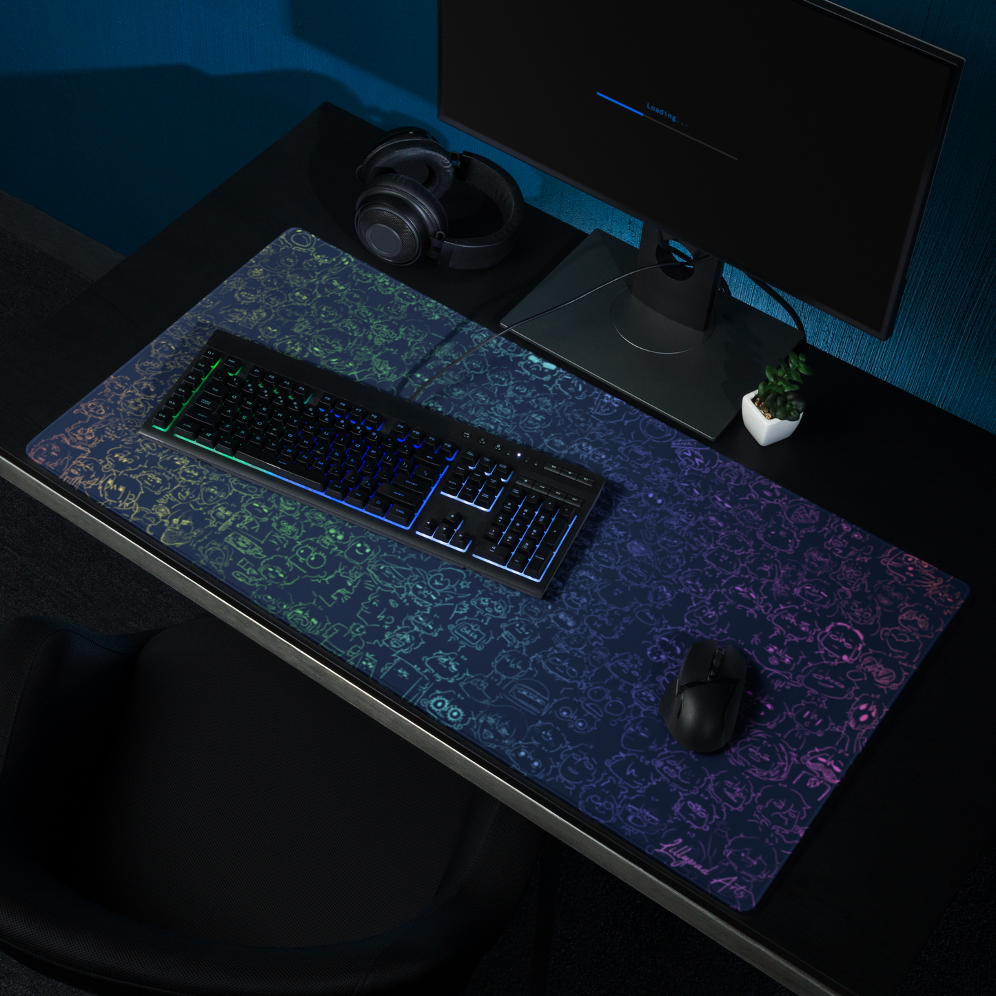 The Many Faces of Lilly Mousepad
