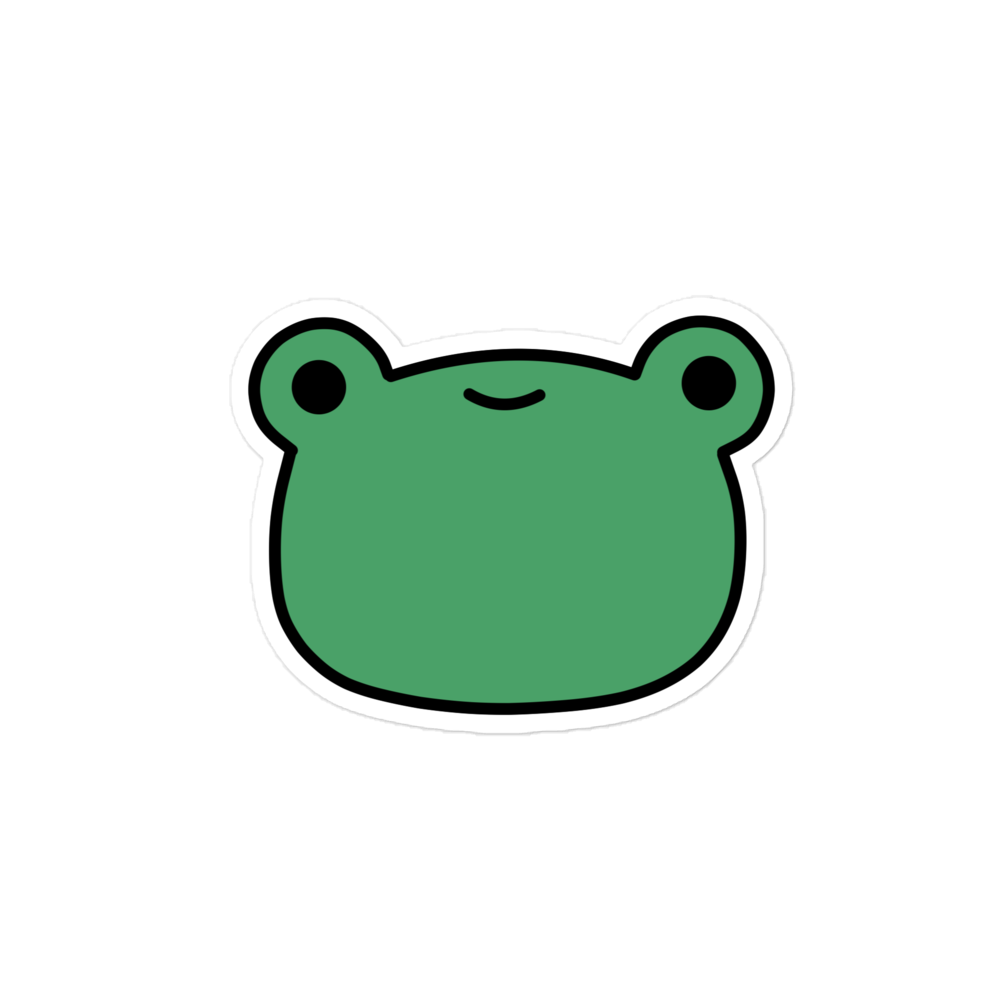 Froggy Sticker (Syurgain x LillypadArts)
