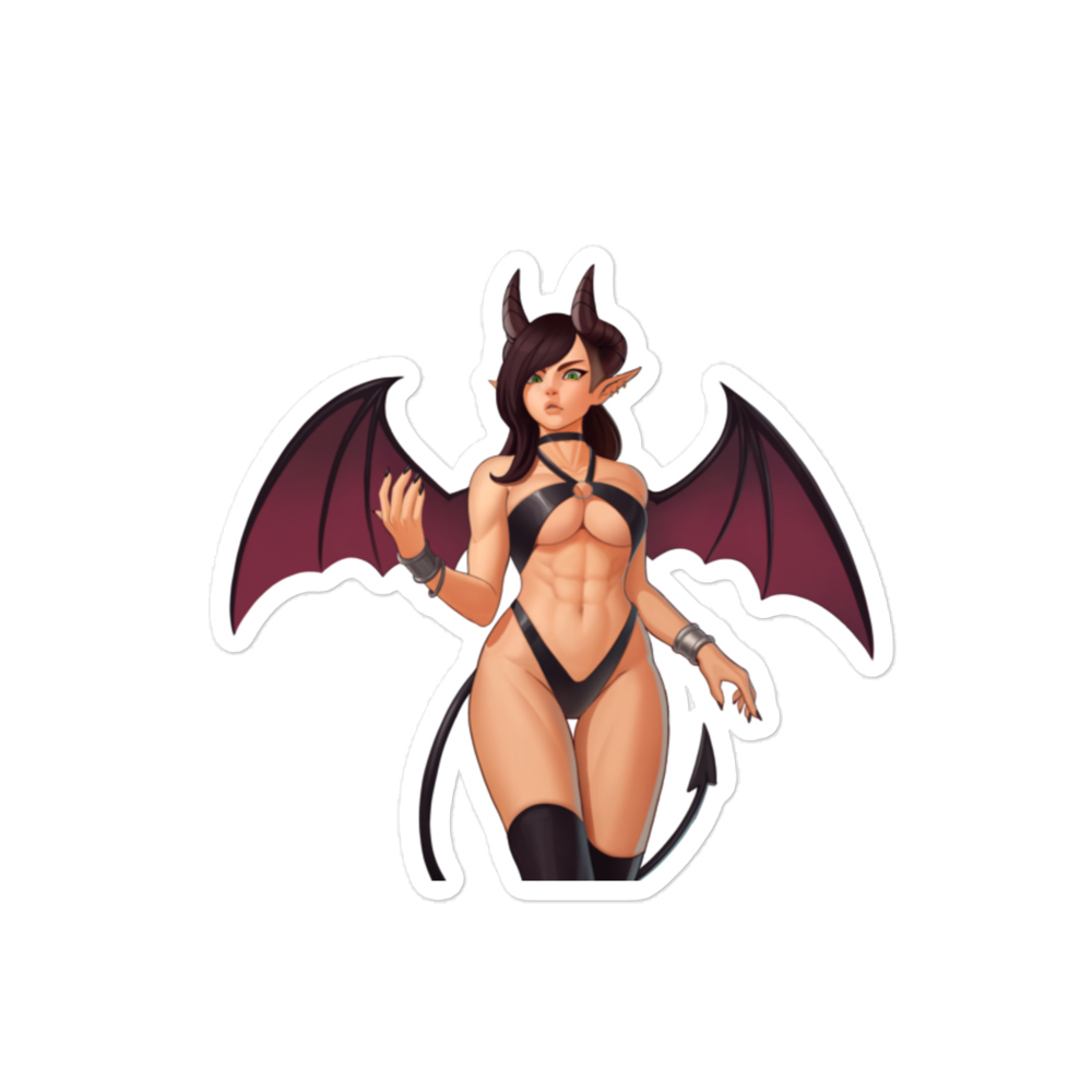 Nerium Succubus Sticker (Astrowolf_Art)