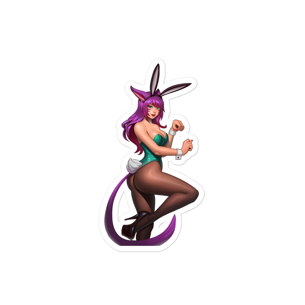 Cenara Bunny Sticker (Astrowolf_Art)