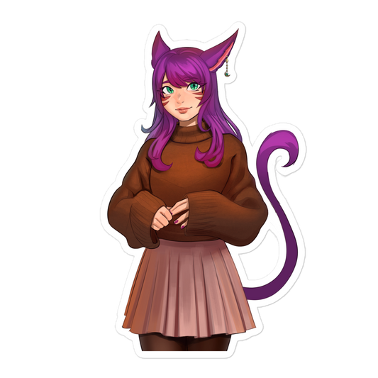 Cenara Autumn Sticker (Astrowolf_Art)