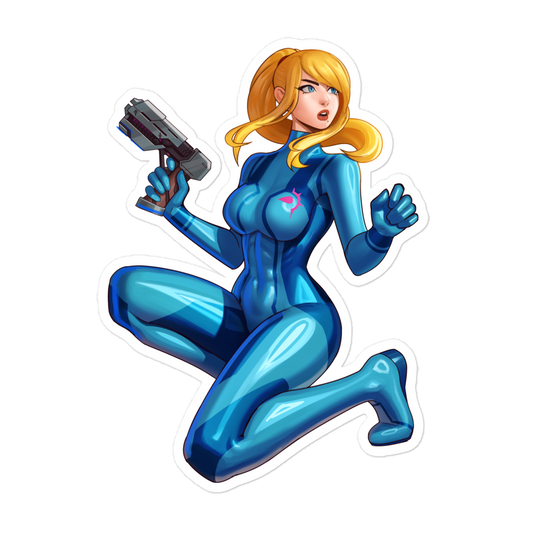 Bounty Hunter Sticker (Astrowolf_Art)