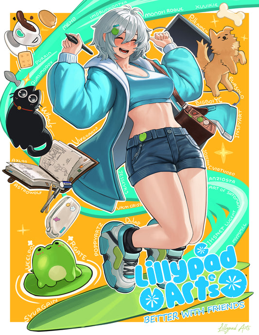 LillypadArts Better With Friends (Digital Zine)
