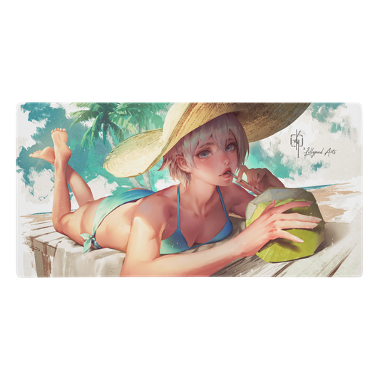 LillypadArts Lilly Beach Mousepad (VKMCriss)