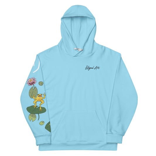 LillypadArts Frogchamp Hoodie Right Arm Design